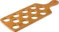 Utopia Bamboo Shot Paddle - To hold 12 Shots 16 x 6"