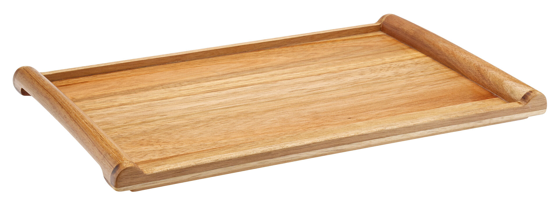 Utopia Acacia Rolled Edged Tray 13 x 8.5" (34 x 22cm)