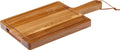 Utopia Chicago Acacia Board & Leather Strap 9.5 x 7"