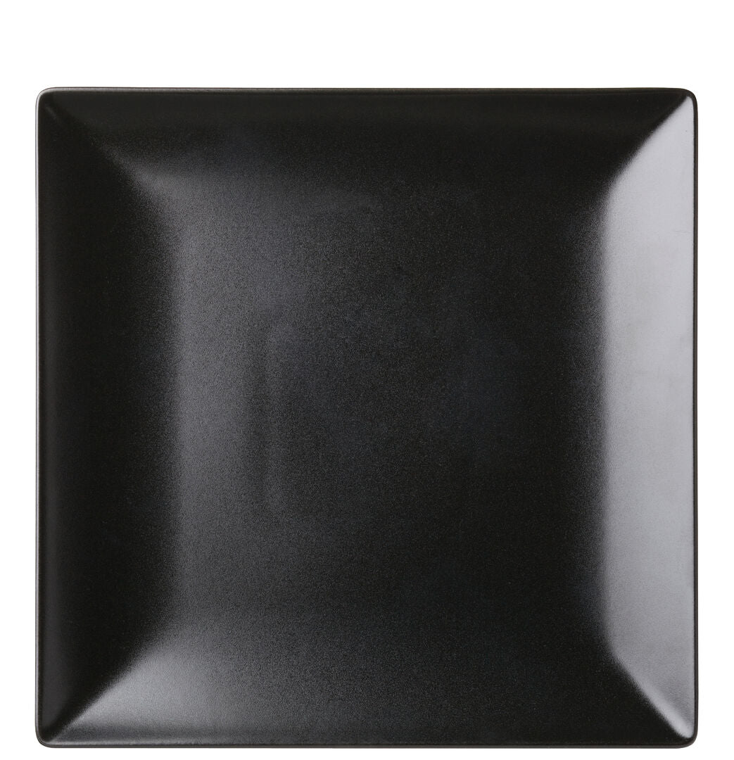Utopia Noir Square Plate 10" (25.5cm)