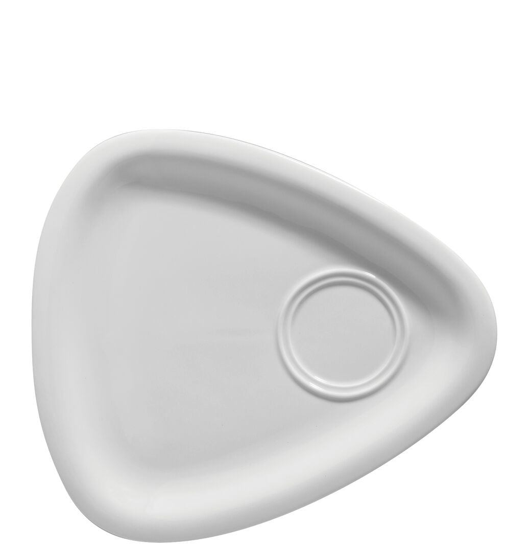 Utopia Titan Triangular Rimmed Gourmet Plate 11" (28cm)