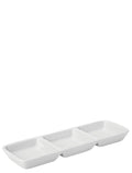 Utopia Titan Triple Divided Dish 7.75 x 2.5" (20 x 6.5cm)