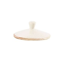 Seasond by Porcelite Spare Tea Pot Lid Oatmeal Box of 6