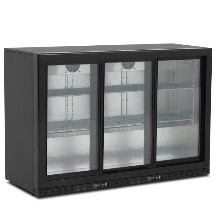 KOLDBOX TRIPLE SLIDING DOOR Back Bar Cooler 338 Ltr (2 Years Warranty) 2-3 Days Delivery