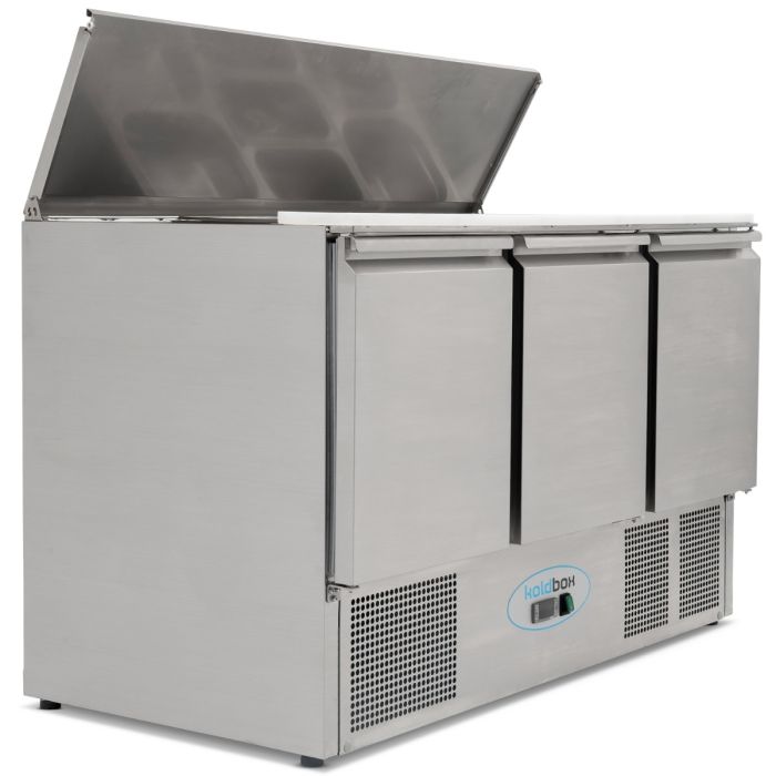 KOLDBOX 3 DR COMPACT GN SALADETTE WITH CUTTING BOARD 368L (2 Years Warranty) 2-3 Days Delivery