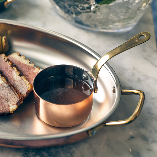 GenWare Mini Copper Sauce Pan 7 x 3.75cm Pack of 6 Next Expected Delivery 09/03/2027