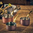 GenWare Antique Copper Mini Sauce Pan 7.8 x 4.5cm Pack of 6 Next Expected Delivery 08/02/2027