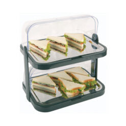 2 Tier Chilled Display Set. Plastic with Steel Trays (Special Purchase Delivery 10-15 working days)