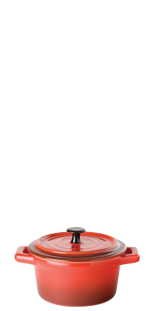 Utopia Flame Round Casserole 4" (10cm) 9oz (26cl)
