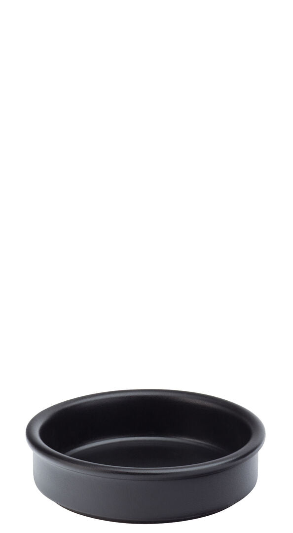 Utopia Black Tapas Dish 4.5" (11.5cm)