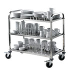 3 Tier S/S Serving Trolley