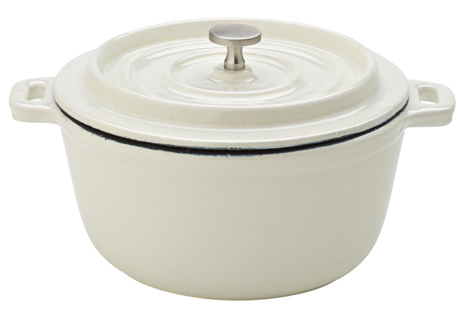 Utopia Cast Iron Calico Round Casserole 5.5" (14cm)