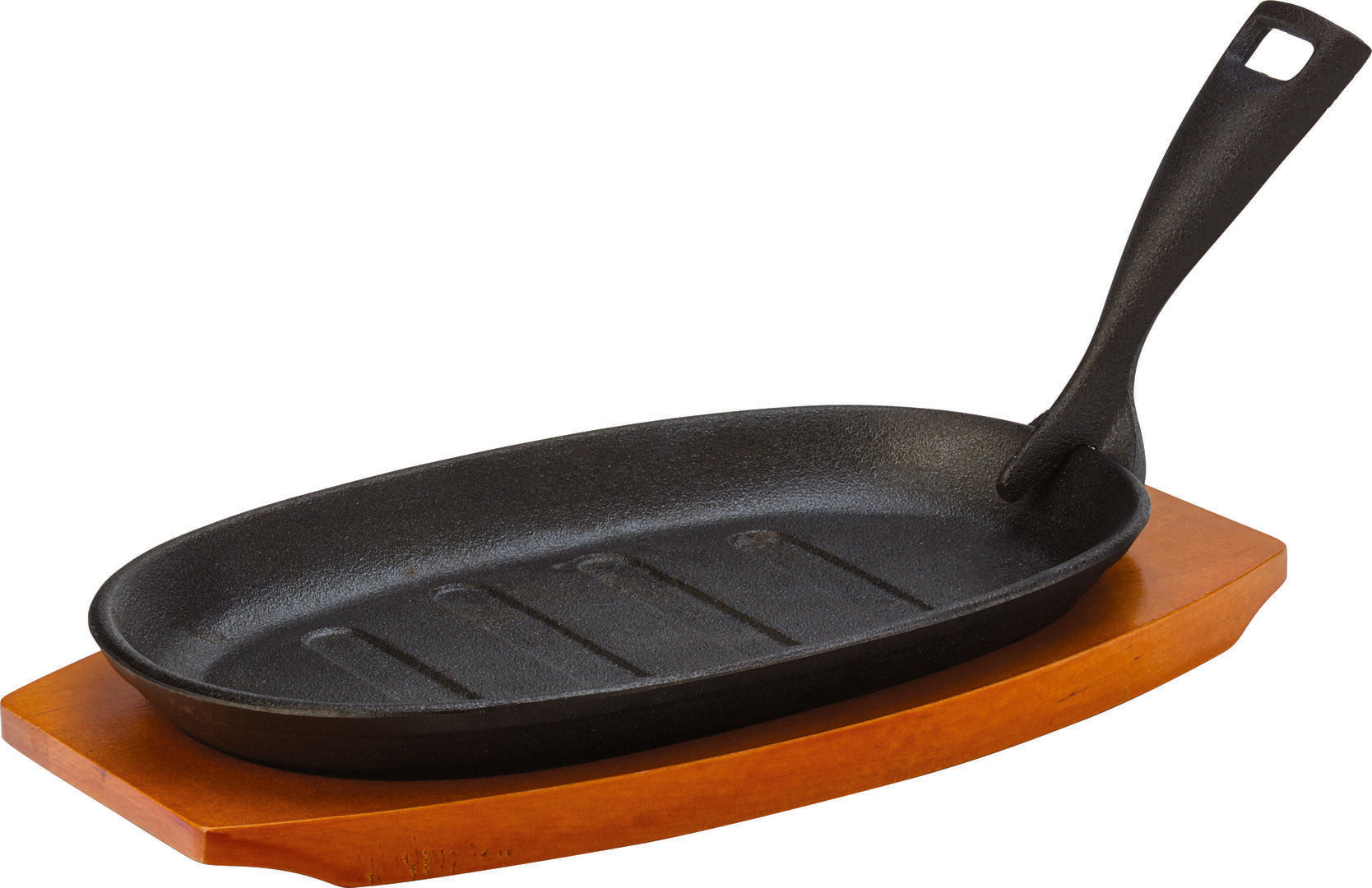 Utopia Sizzle Platter 9.5" (24cm) - with Wooden Base