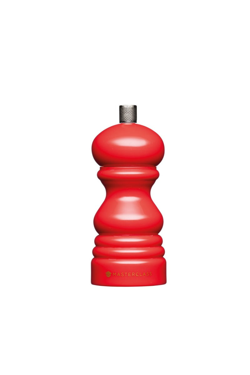 MasterClass Salt or Pepper Mill Red 12cm