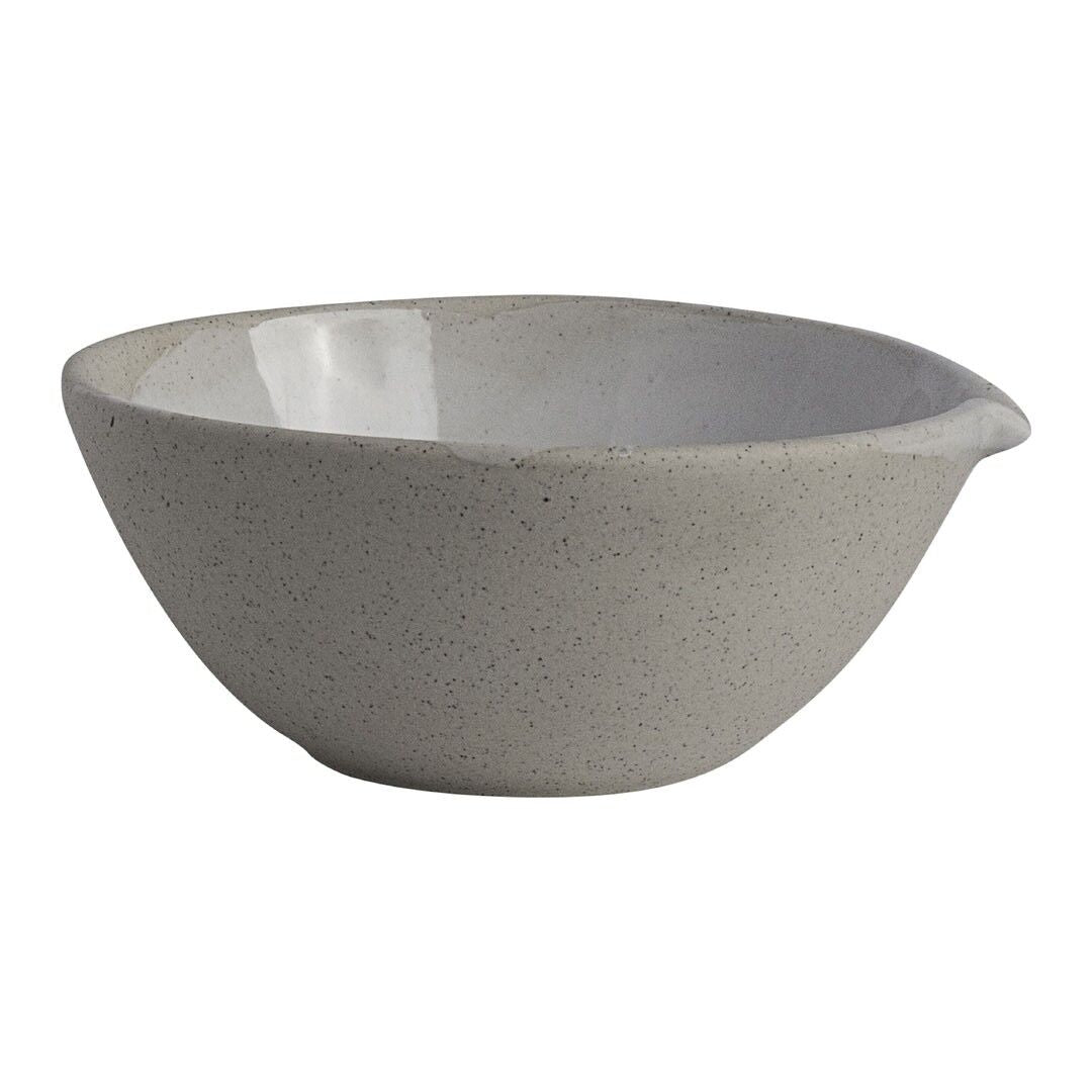 Gembrook White Bowl With Spout 12.7cm 35.5cl (5" 12 1/2oz)