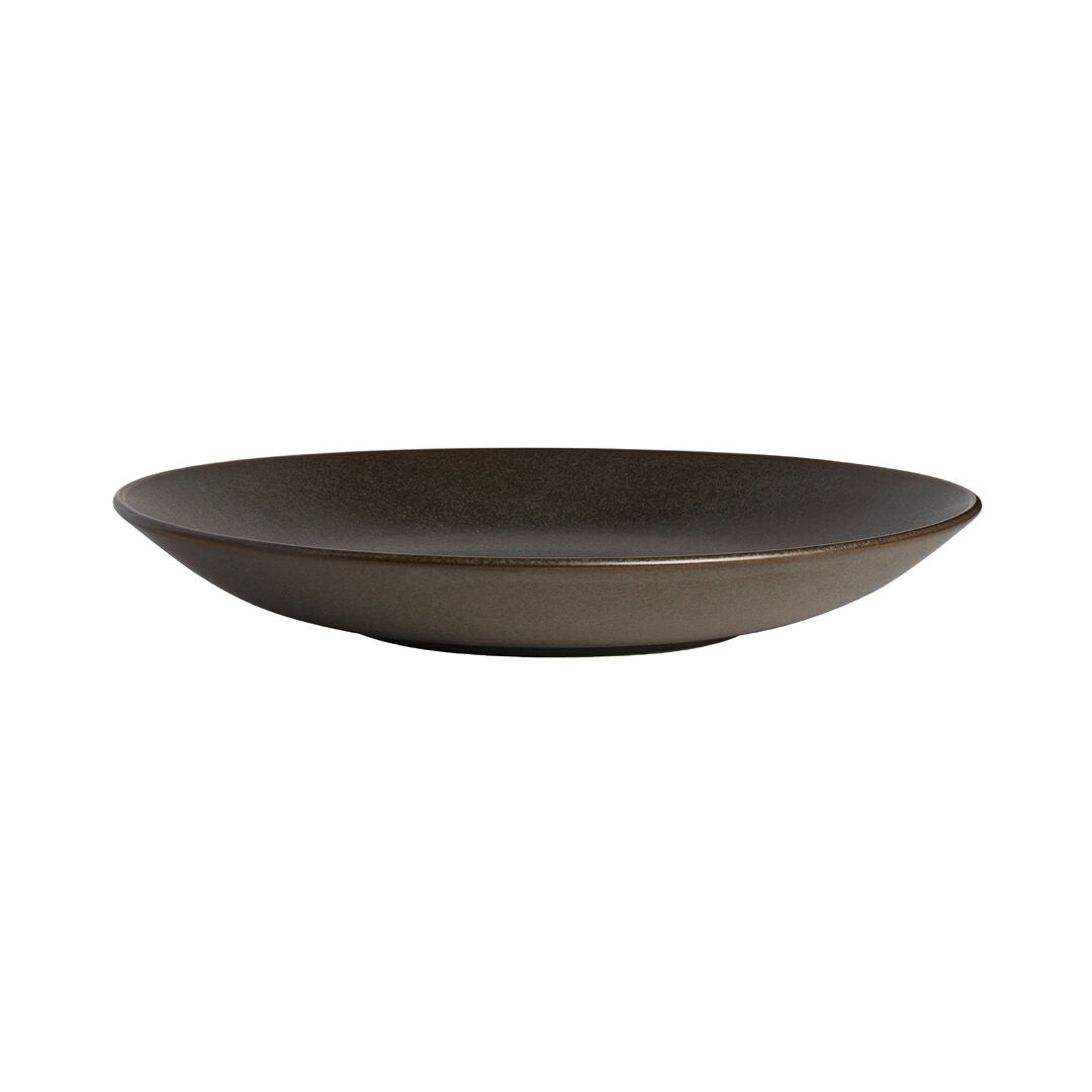 Fire Timber Deep Coupe Plate 28cm x 3cm (11" x 1 1/4") (Boxes of 12)