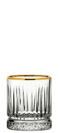 Utopia Elysia Old Fashioned Gold Rim 7oz (21cl) *Handwash