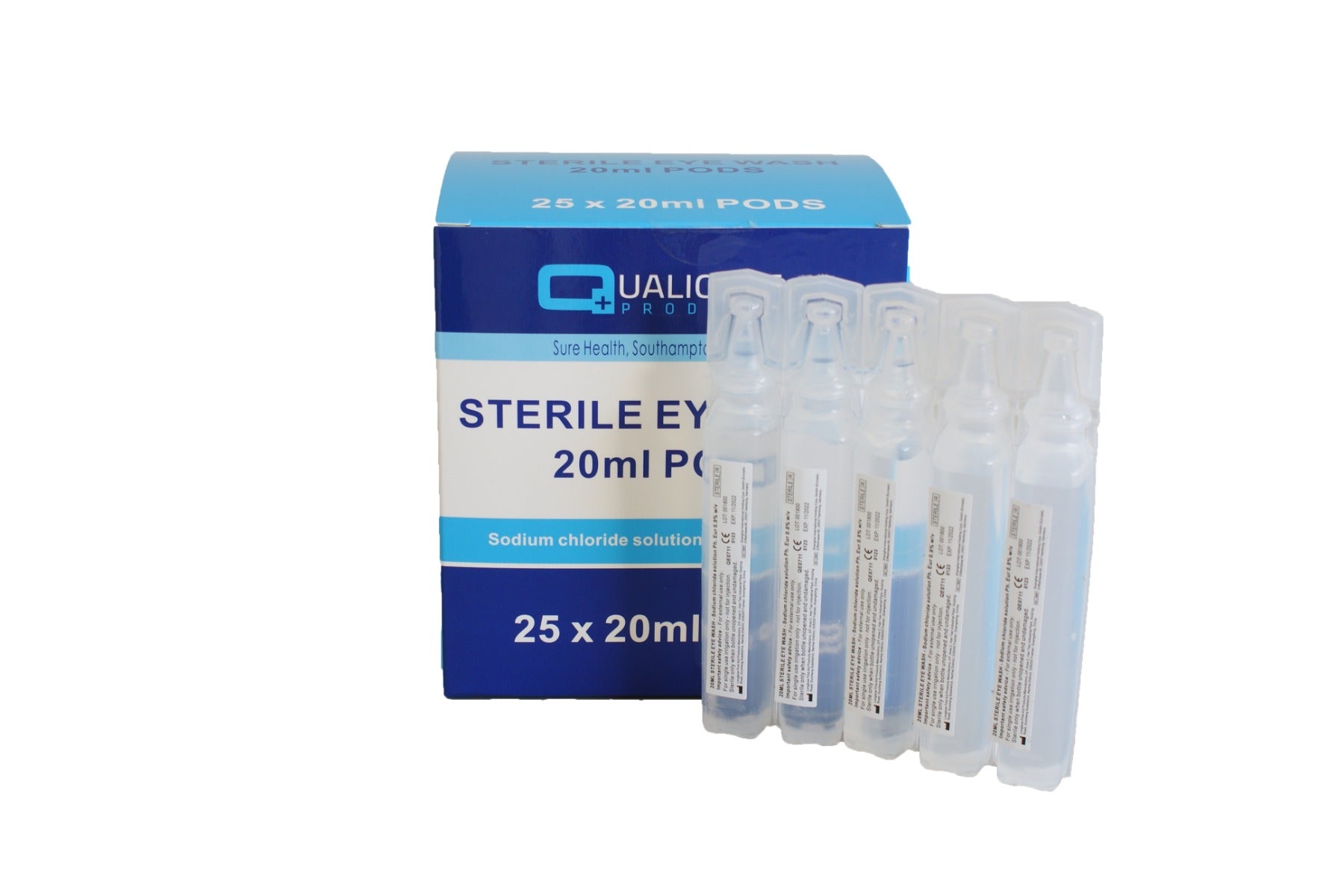 Eye Wash Pods 20ml Pack of 25