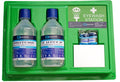 Eye Wash Station With Mirror & Sign - 2 x 500ml