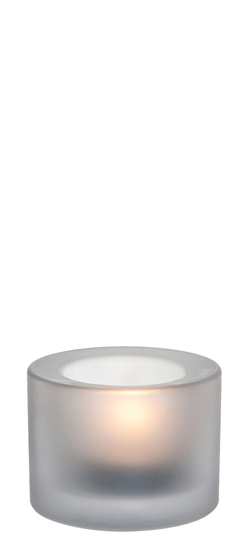Utopia Chunky Tealight Holder - White