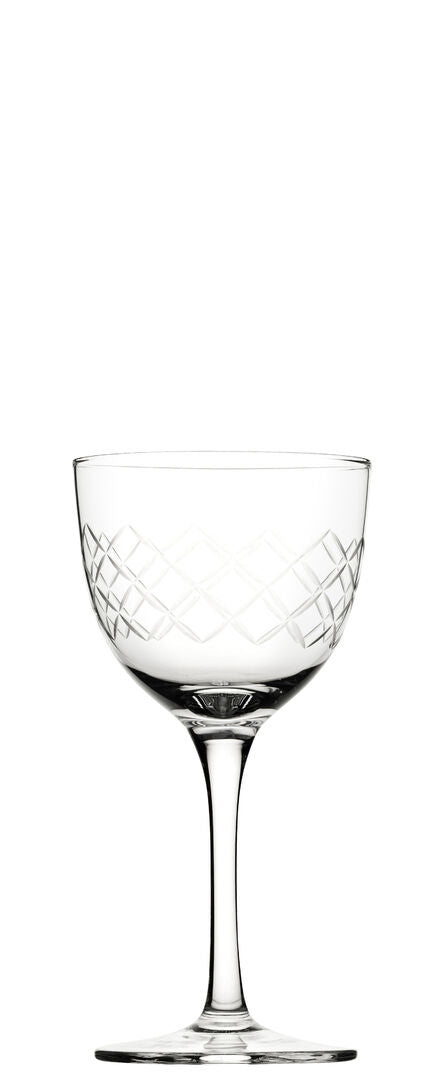 Utopia Raffles Diamond Nick and Nora 6oz (17cl)