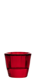 Utopia Ribbed Red Nightlight Holder