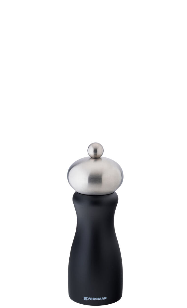 Utopia Belle Black Matte Pepper Mill 6" (15cm)