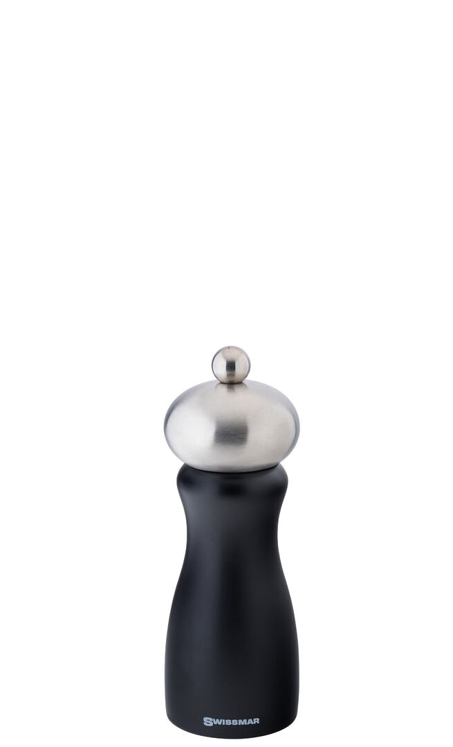 Utopia Belle Black Matte Salt Mill 6" (15cm)