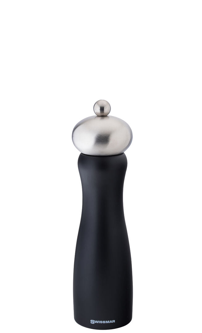 Utopia Belle Black Matte Salt Mill 8" (20cm)