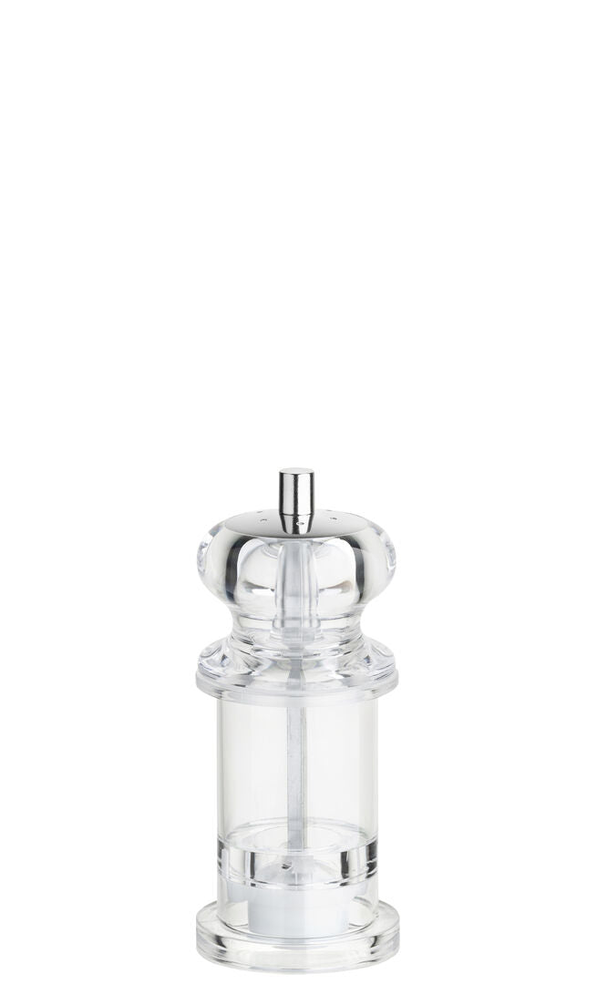 Utopia Clear Acrylic Combo Salt/Pepper Grinder (14cm)