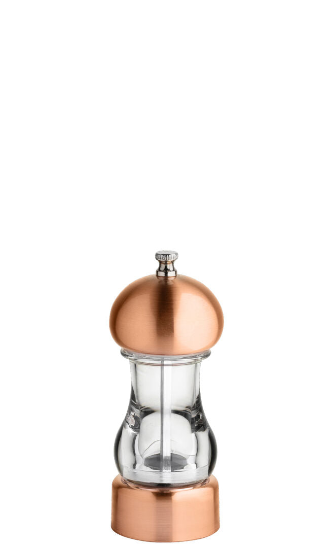 Utopia Copper Top Acrylic Salt/Pepper Grinder 6" (15cm)