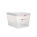 GN Storage Container 1/2 200mm Deep 12.5L Box of 6