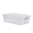 GN Storage Container 1/1 150mm Deep 21L Box of 6