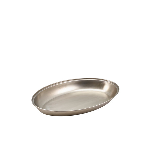 GenWare Stainless Steel Oval Vegetable Dish 22.5cm/9"