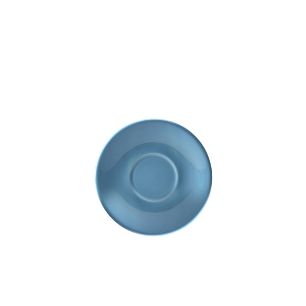 Genware Porcelain Blue Saucer 12cm/4.75"  Pack of 6