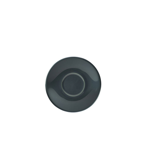 Genware Porcelain Grey Saucer 12cm/4.75" Pack of 6