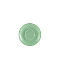 Genware Porcelain Green Saucer 12cm/4.75"  Pack of 6
