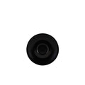 Genware Porcelain Matt Black Saucer 12cm/4.75"  Pack of 6