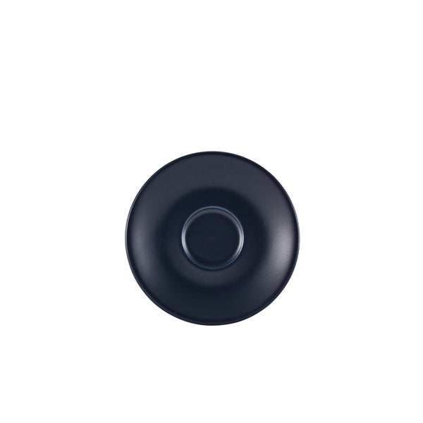 GenWare Porcelain Matt Blue Saucer 12cm/4.75"  Pack of 6