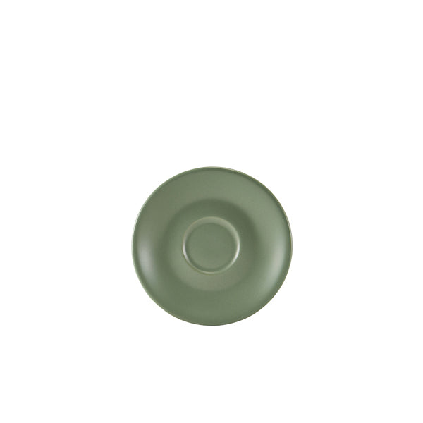 GenWare Porcelain Matt Sage Saucer 12cm/4.75"  Pack of 6