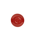 Genware Porcelain Red Saucer 12cm/4.75"  Pack of 6