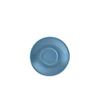 Genware Porcelain Blue Saucer 13.5cm/5.25" Pack of 6