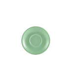 Genware Porcelain Green Saucer 13.5cm/5.25" Pack of 6