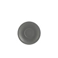 Genware Porcelain Matt Grey Saucer 13.5cm/5.25" Pack of 6