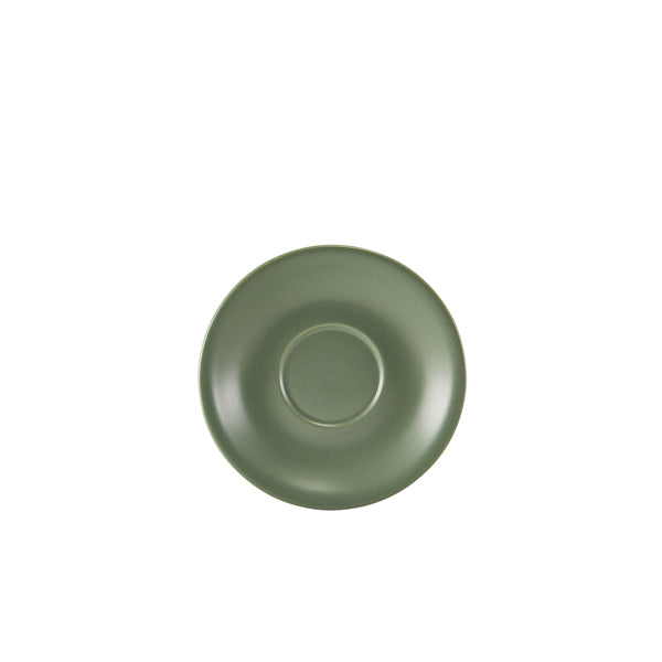 GenWare Porcelain Matt Sage Saucer 13.5cm/5.25" Pack of 6