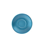 Genware Porcelain Blue Saucer 16cm/6.25" Pack of 6