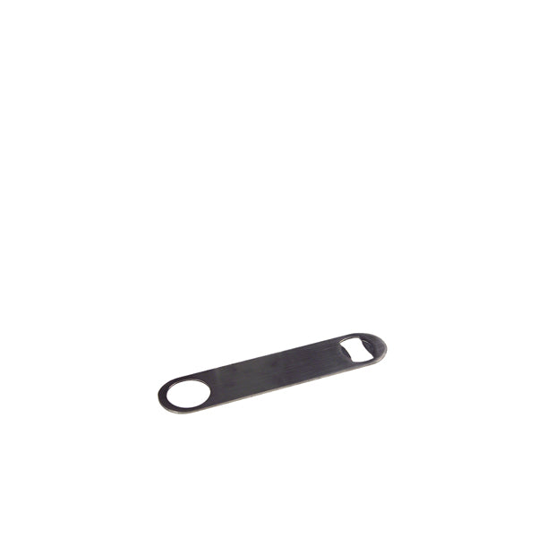 S/St. 'Bar Blade'  Flat Bottle Opener 7"