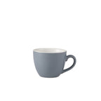 Genware Porcelain Grey Bowl Shaped Cup 9cl/3oz  Pack of 6