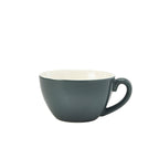 Genware Porcelain Grey Bowl Shaped Cup 34cl/12oz Pack of 6