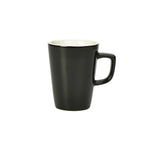 Genware Porcelain Black Latte Mug 34cl/12oz Pack of 6
